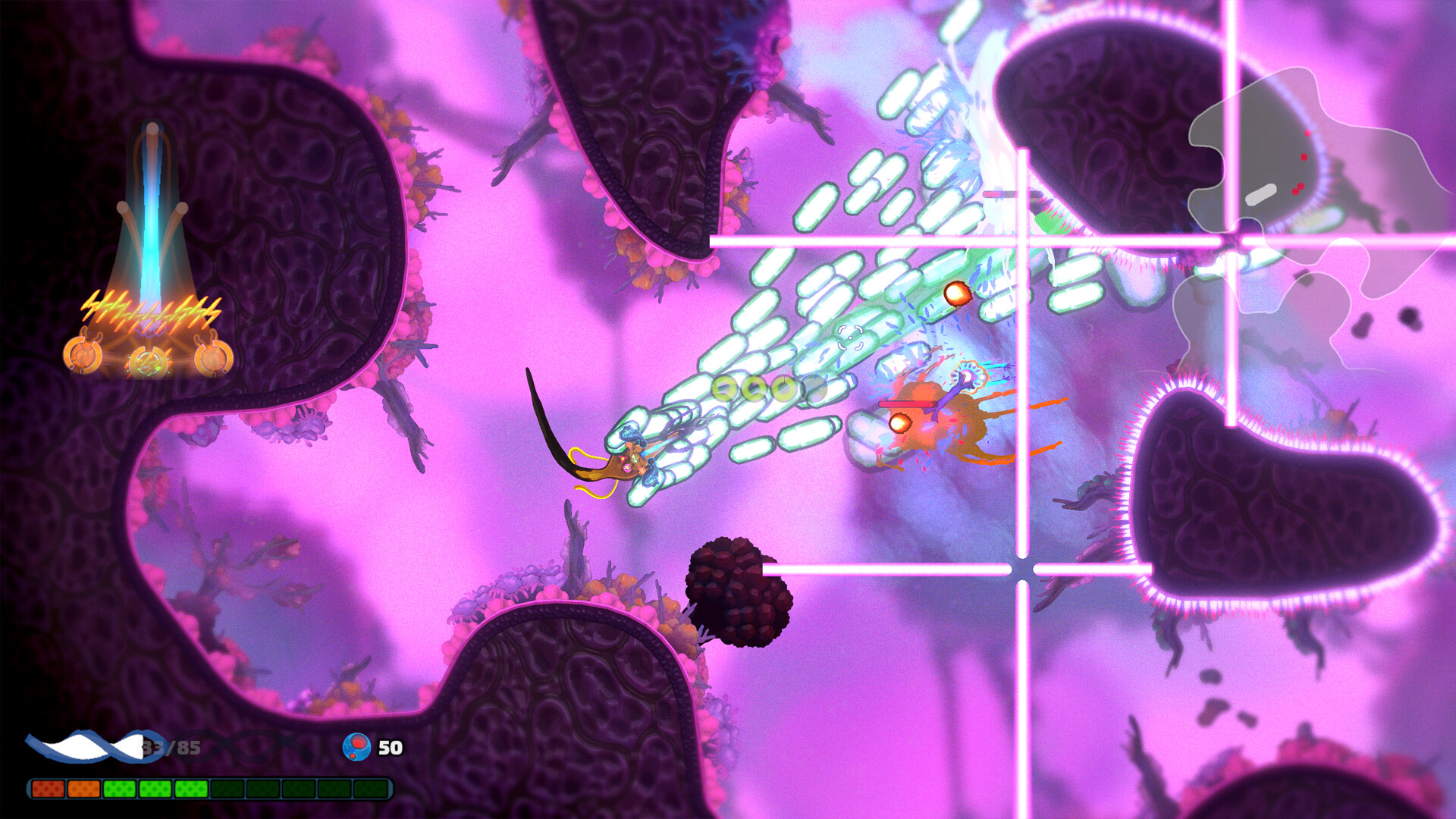 Pathogenic boss fight inside the human liver